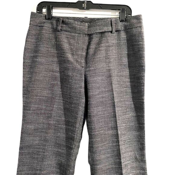 Ann Taylor Modern Fit Trousers Gray Pleat Front Dress Pants Office Career Size 6 - Picture 2 of 7